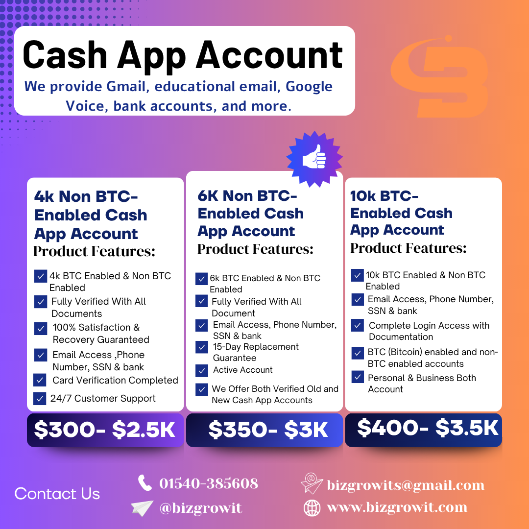 Buy Verified Cash App Account | 100% Safe & Trusted Guide