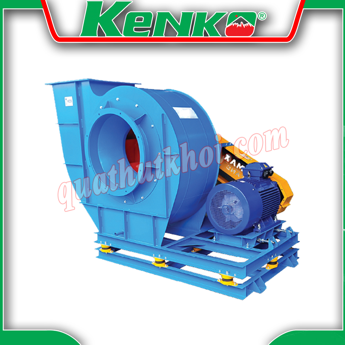 Nguyên nhân dây curoa quạt ly tâm hút khói bị trùng