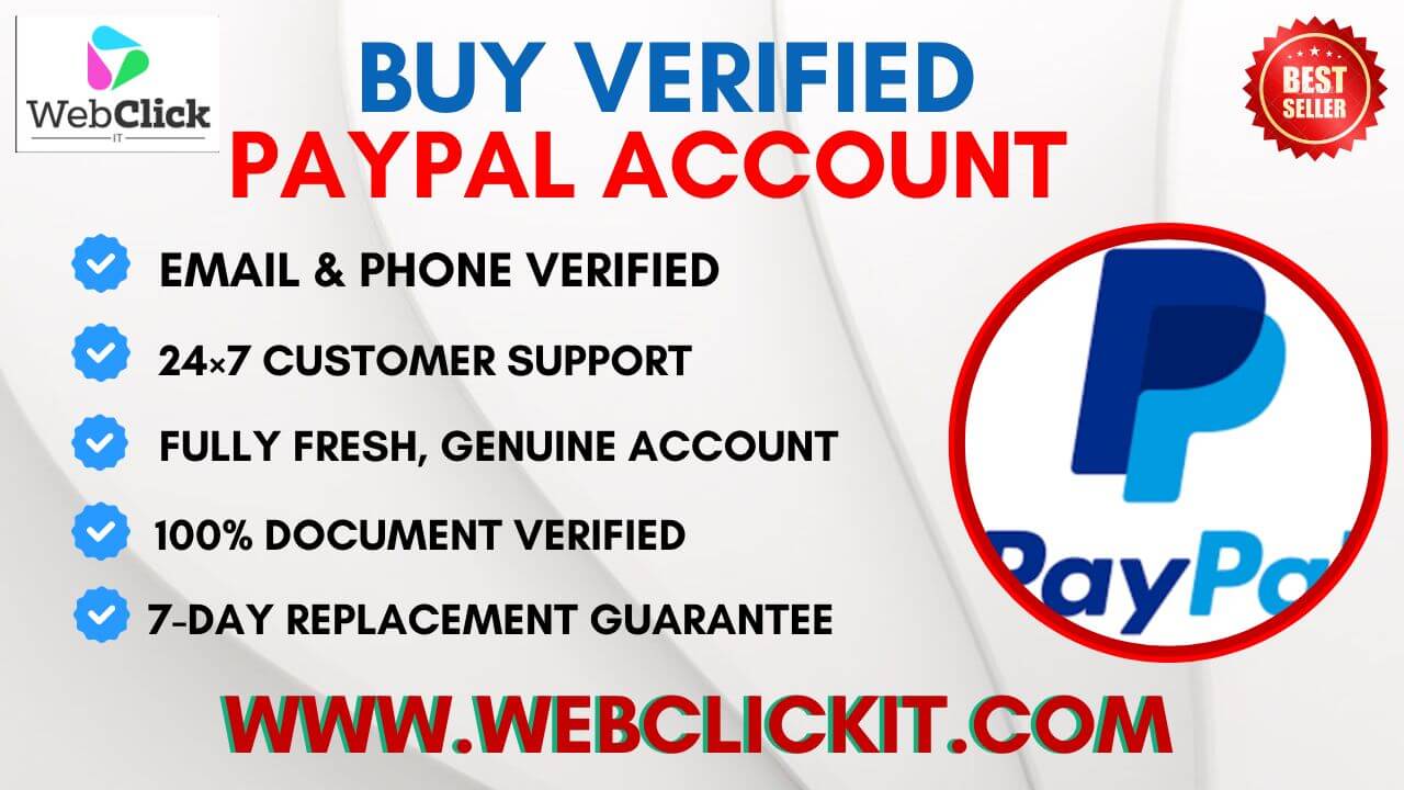 Buy Verified PayPal Accounts - 100% Safe, Secure Platfrom