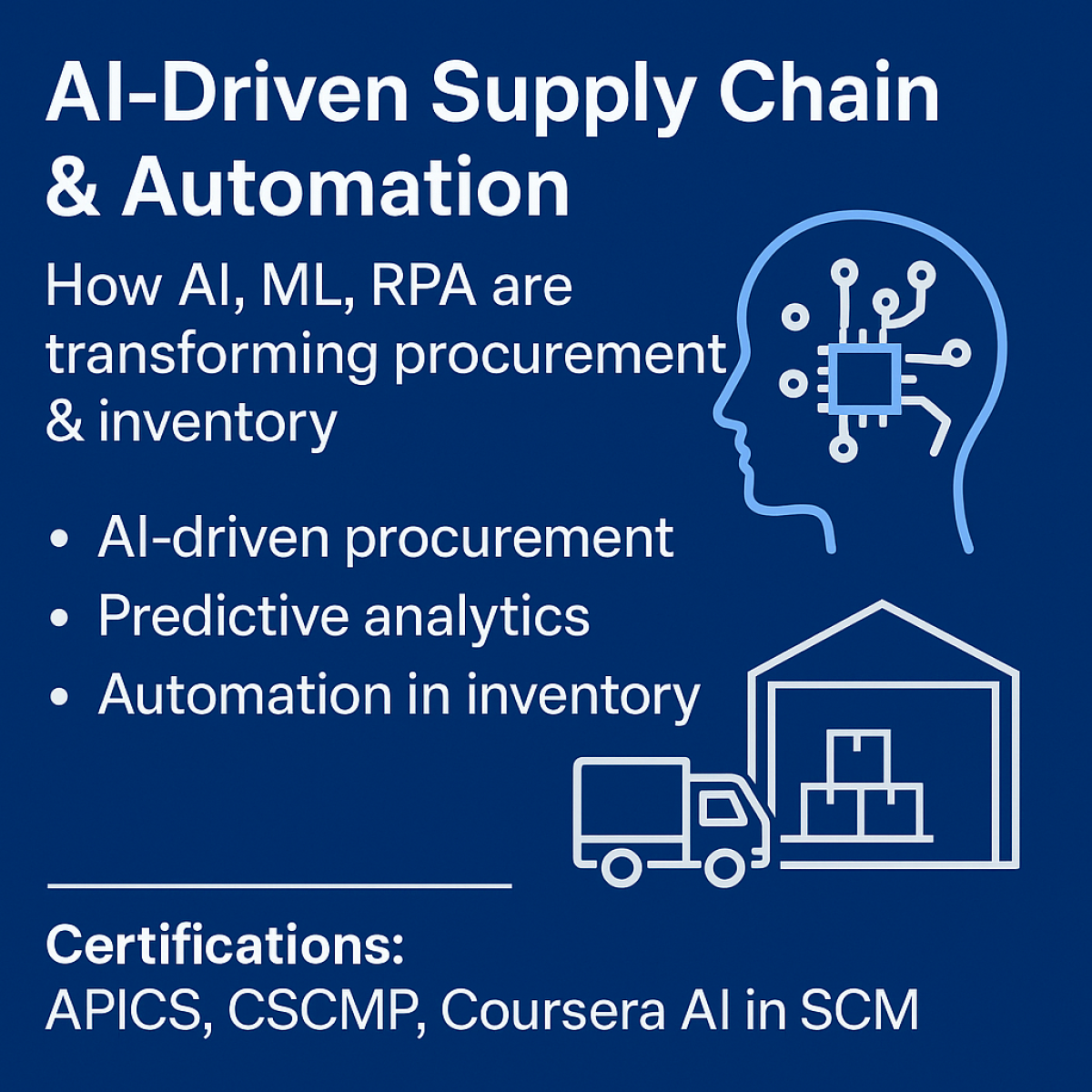 AI-Driven Supply Chain & Automation: Transforming Procurement And Inventory Management | Author PieterNagel | Sociomix