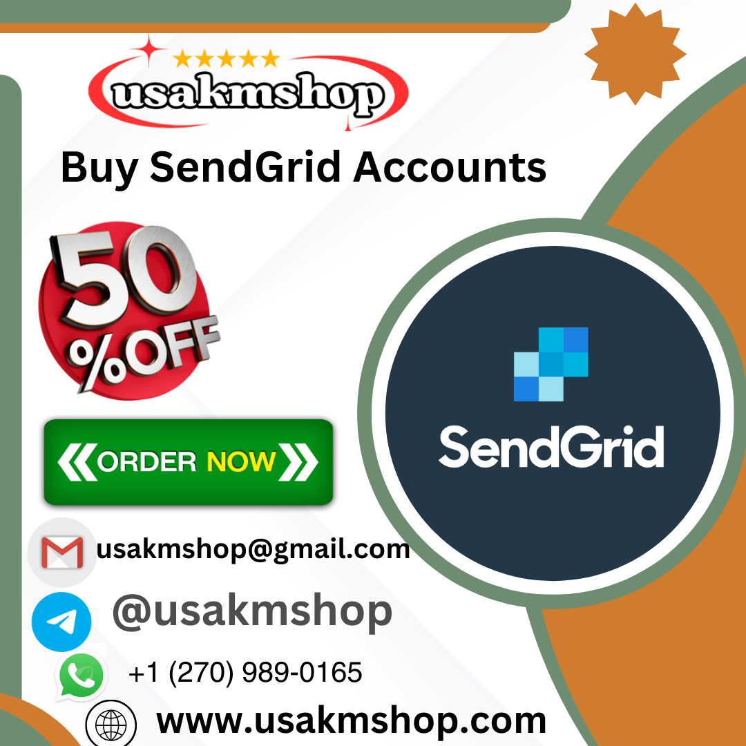 Buy SendGrid Accounts | Verified SendGrid Accounts for Bulk
