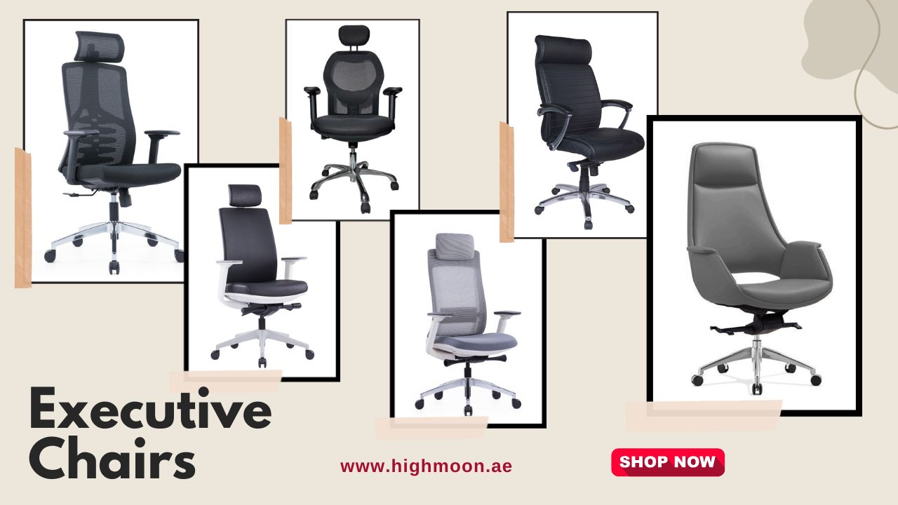 Executive Chairs in Dubai – High Back Office Chairs UAE & GCC