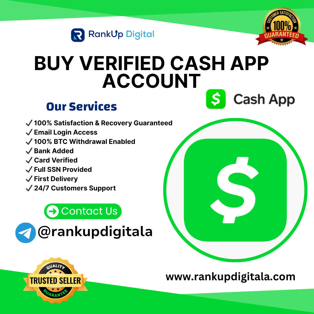 Buy Verified Cash App Account - 100% USA/UK/CNA/ CashApp