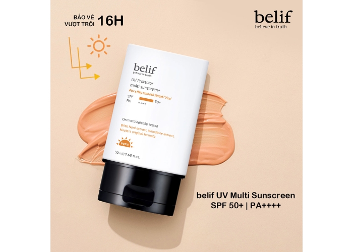 Kem Chống Nắng Hiệu Chỉnh Da Belif Uv Protector Multi Sunscreen Spf50+ Pa++++ 50ml