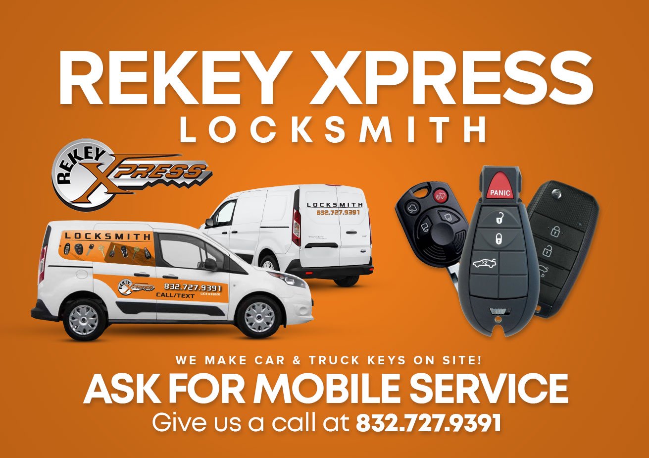Locksmith Willis TX | 24/7 Mobile Locksmith | ReKey XPress