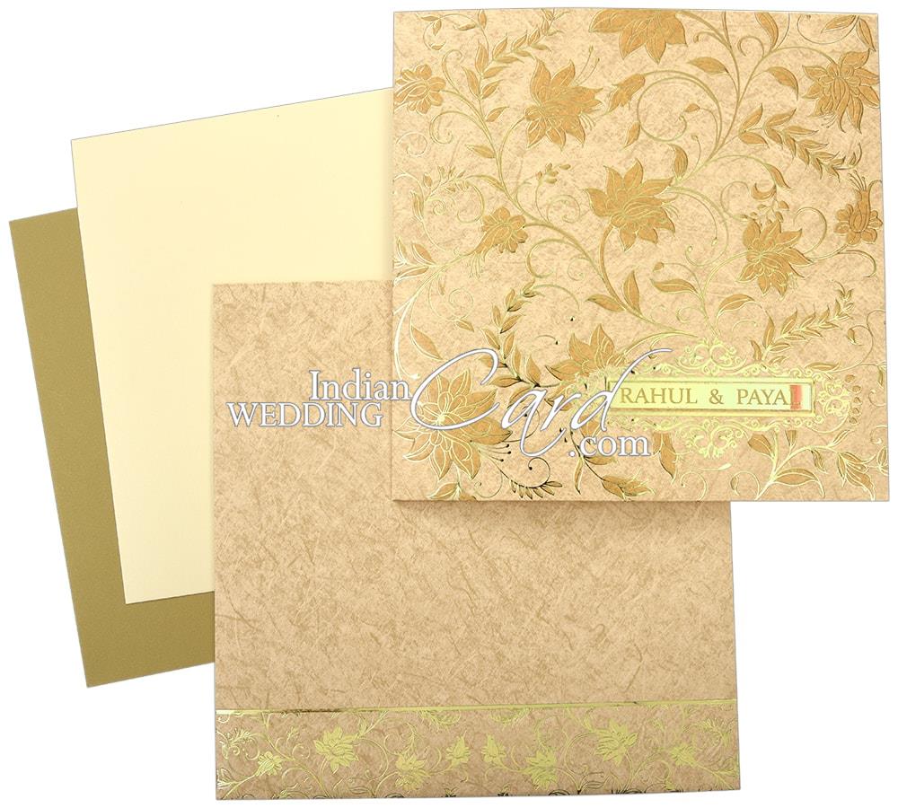 Gold Foil vs Gold Print Wedding Cards: Pros, Cons, And Differences | Indian Wedding Card's Blog