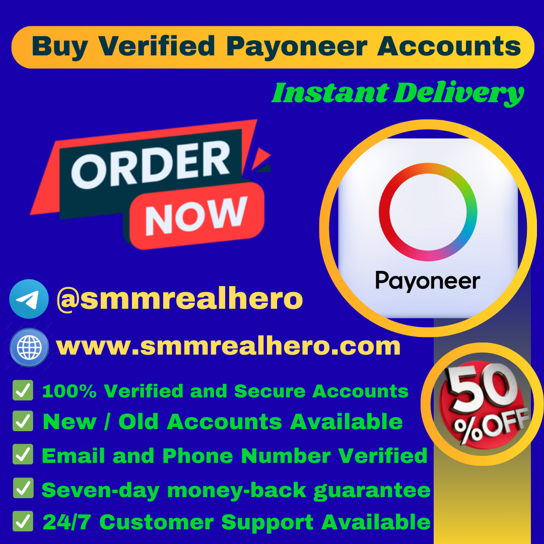 Buy Verified Payoneer Accounts – Fast, Safe & Trusted