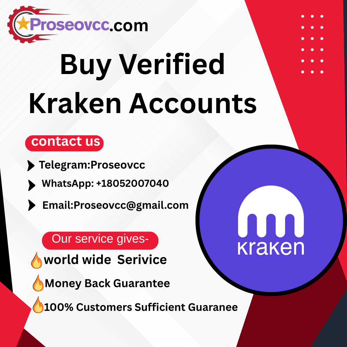 Buy Verified Kraken Accounts - 100% Verified Kraken Account
