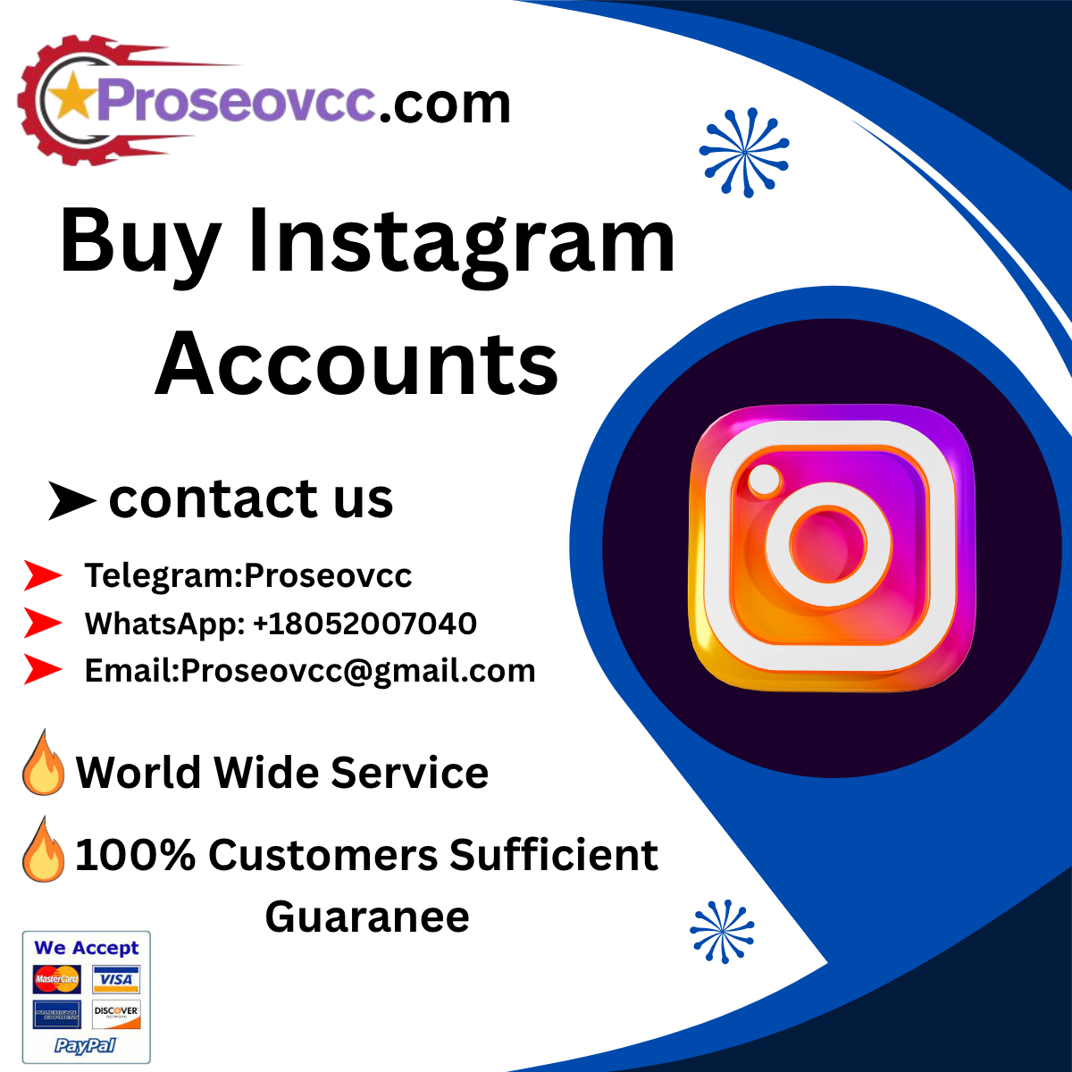 Buy Instagram Accounts - Verified & Aged IG Profiles for Sale