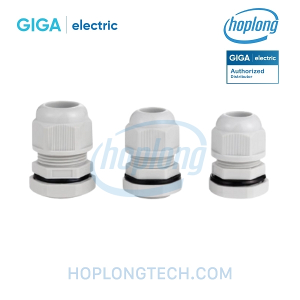 Ốc siết cáp nhựa GG-PG-19 Giga Electric - M24 - 3.5-6mm