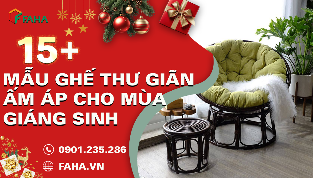 15+ Mẫu Ghế Thư Giãn Ấm Áp Cho Mùa Giáng Sinh | Bàn Ghế Cafe Giá Xưởng – Mẫu Mới, Đẹp, Giao Hàng Toàn Quốc