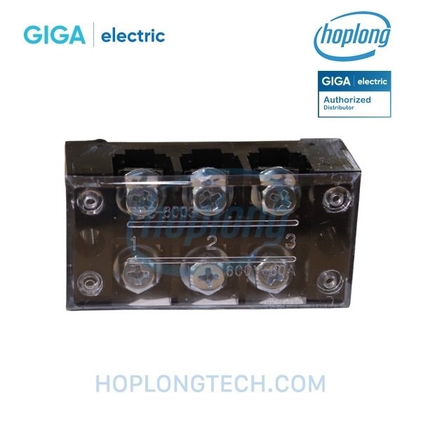 Cầu đấu khối GG-TB-603 Giga Electric - 3P - 60A