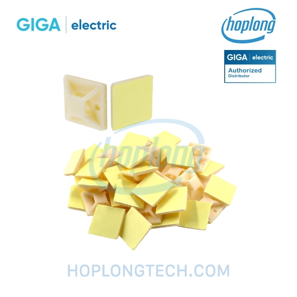 Đế dán GG-TM30x30 Giga Electric - 30x30mm - 100pcs/túi