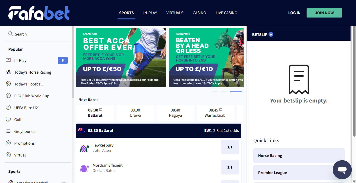 Fafabet Australia | 150% Bonus $1200 + 200 Spins + $100 Bet