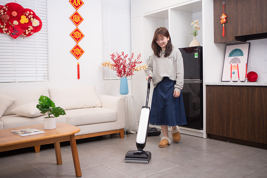 Đánh giá chi tiết máy hút bụi lau sàn Tineco Floor One S9 Artist