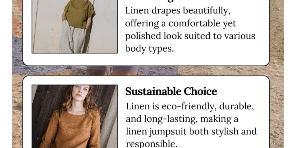 Why a Linen Jumpsuit Is the Most Versatile Outfit of the Season by Not PERFECT LINEN - Infogram