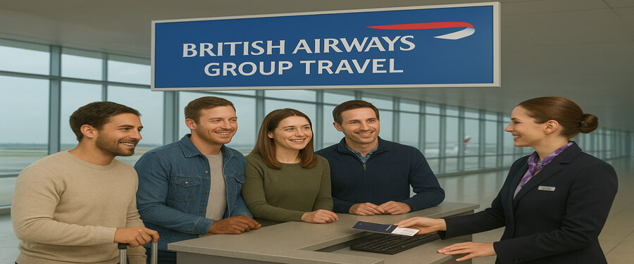 British Airways Group Travel Booking Complete Guide