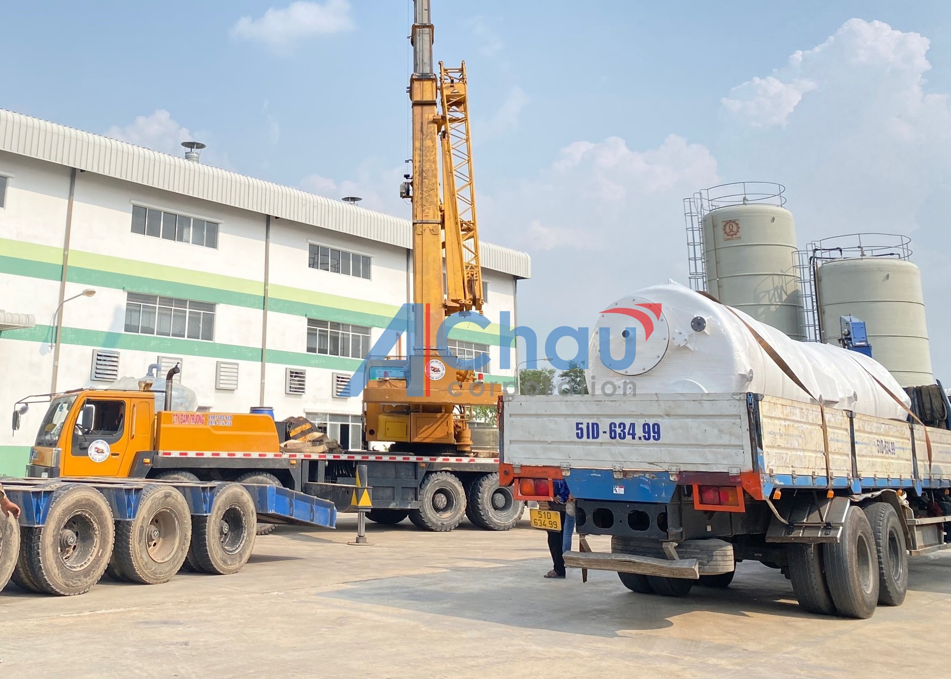 Chành xe gửi hàng từ Hà Nội đi Long An 3-4 Ngày