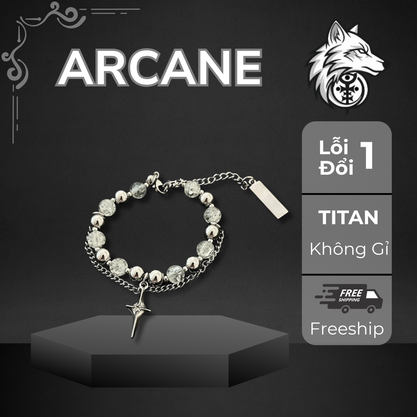VÒNG TAY TITAN CRUCIS - ARCANE