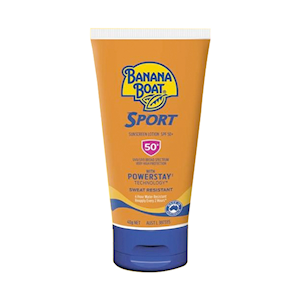 BANANA BOAT SPORT SUNSCREEN LOTION SPF50+ 40G SWEAT RES EACH
