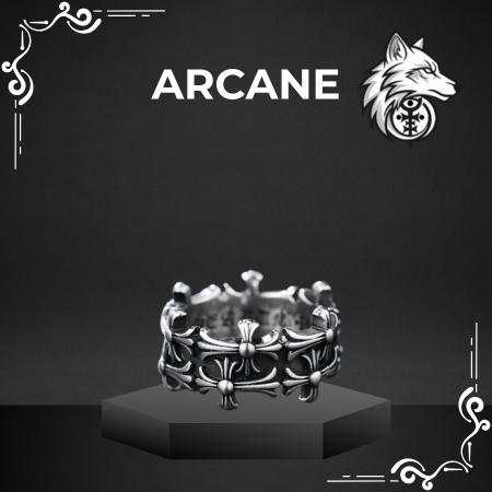 NHẪN TITAN CHROME HEART - ARCANE