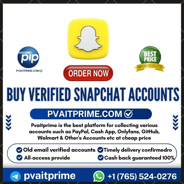 Buy Verified Snapchat Accounts -100% Safe, Any Countries Accounts