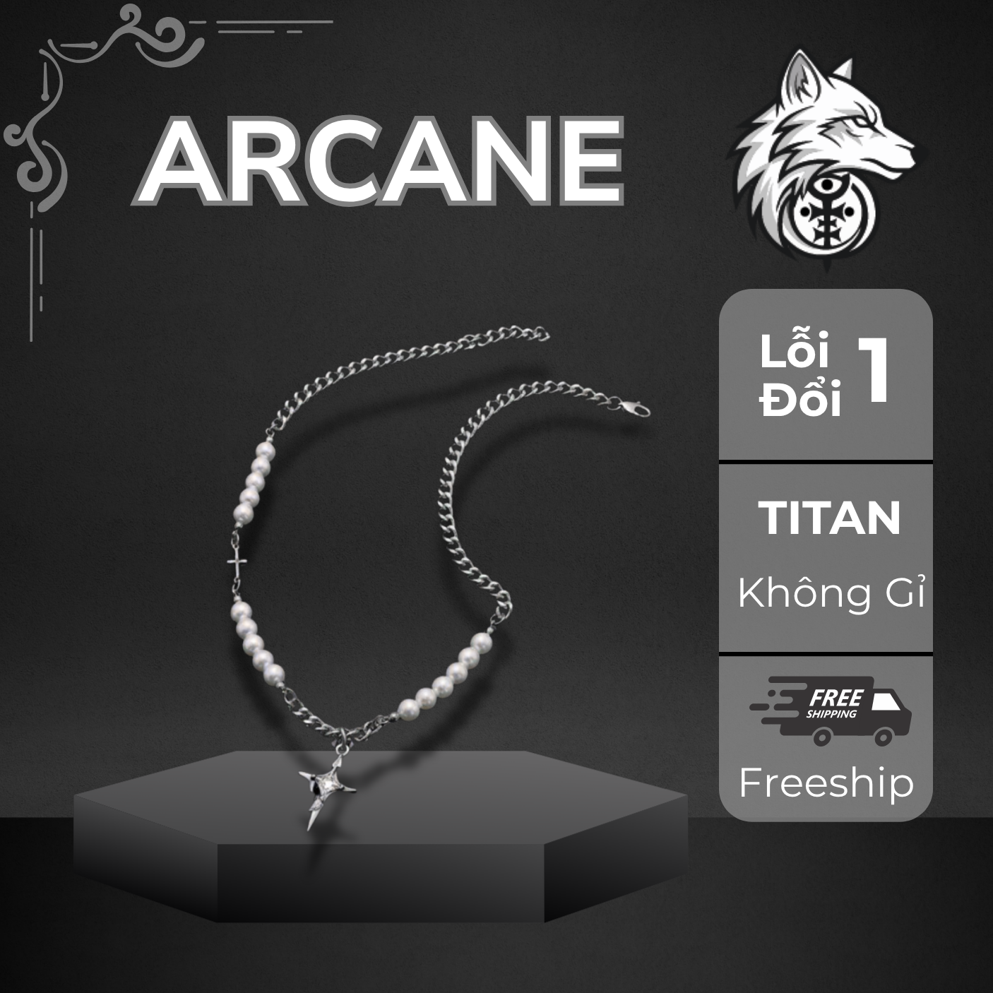 DÂY CHUYỀN TITAN STELLAR CHAIN - ARCANE