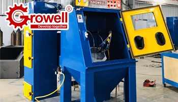 Giới thiệu máy phun cát ****g xoay: Cấu tạo và ưu điểm