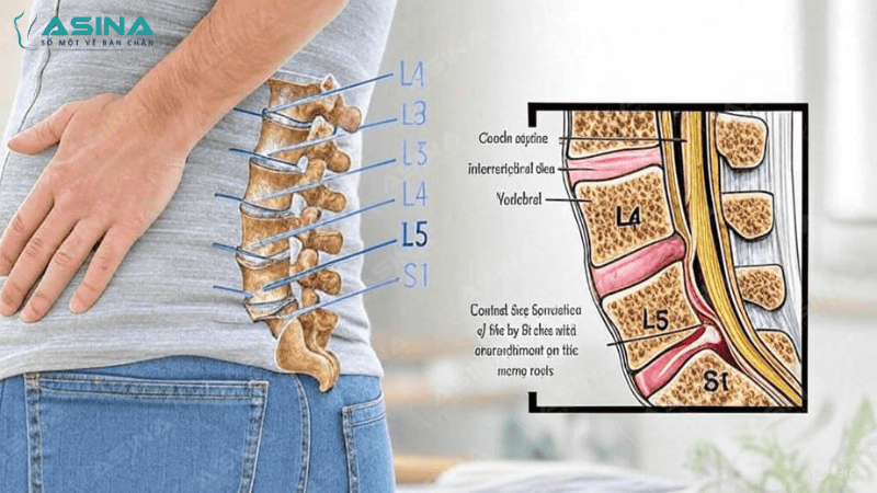 Thoát vị đĩa đệm L5 S1 là gì? Triệu chứng và cách điều trị