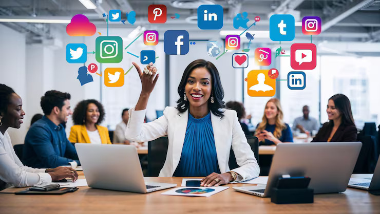 How A Social Media Agency In Delhi Designs Strategies For A Highly Competitive Market? | Author Red Dash Media | Sociomix