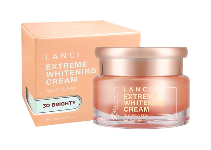 Kem dưỡng trắng da chuyên sâu LANCI có thực sự bật tông - trắng mướt không bết rít không?