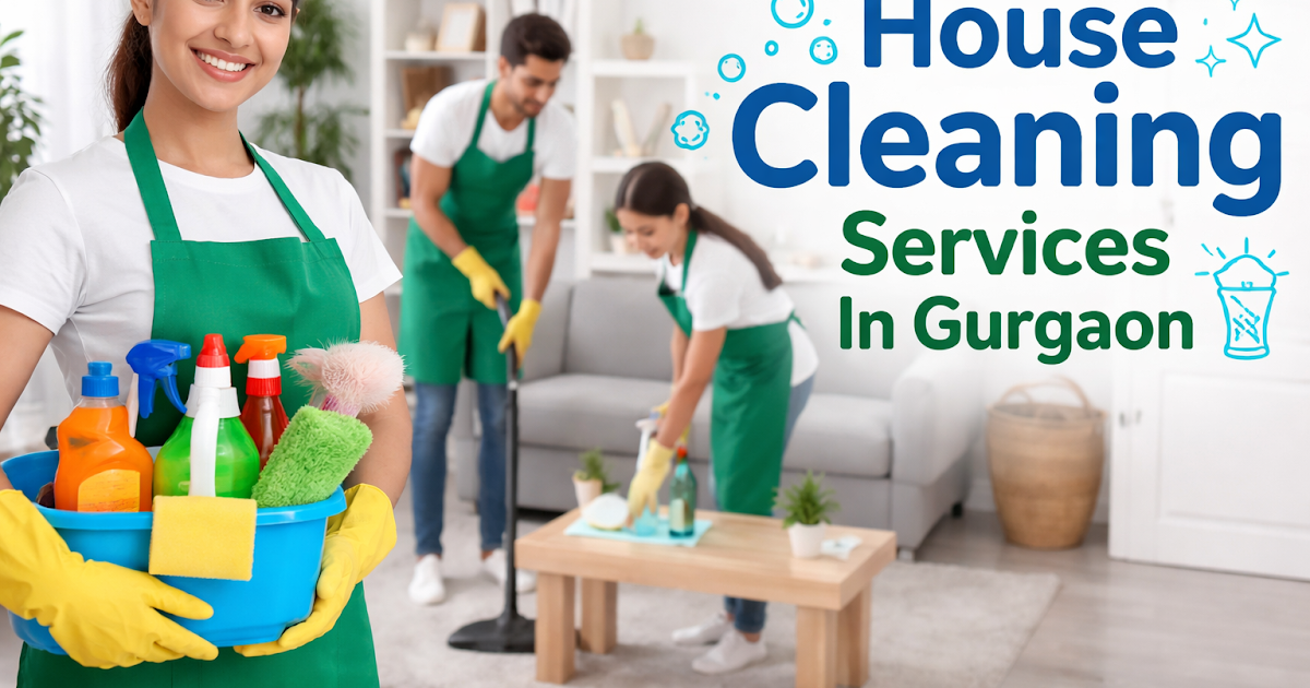 House Cleaning Services In Gurgaon: A Smart Choice for a Clean and Healthy Home