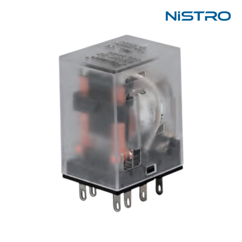 Rơ le trung gian N2M-A24 NiSTRO - Đèn LED - 5A - 24VAC