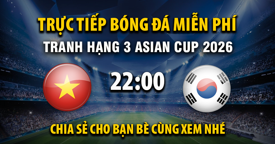Xem trực tiếp Việt Nam U23 vs Hàn Quốc U23 vào lúc 22:00, ngày 23/01/2026 - Deletionpedia.org