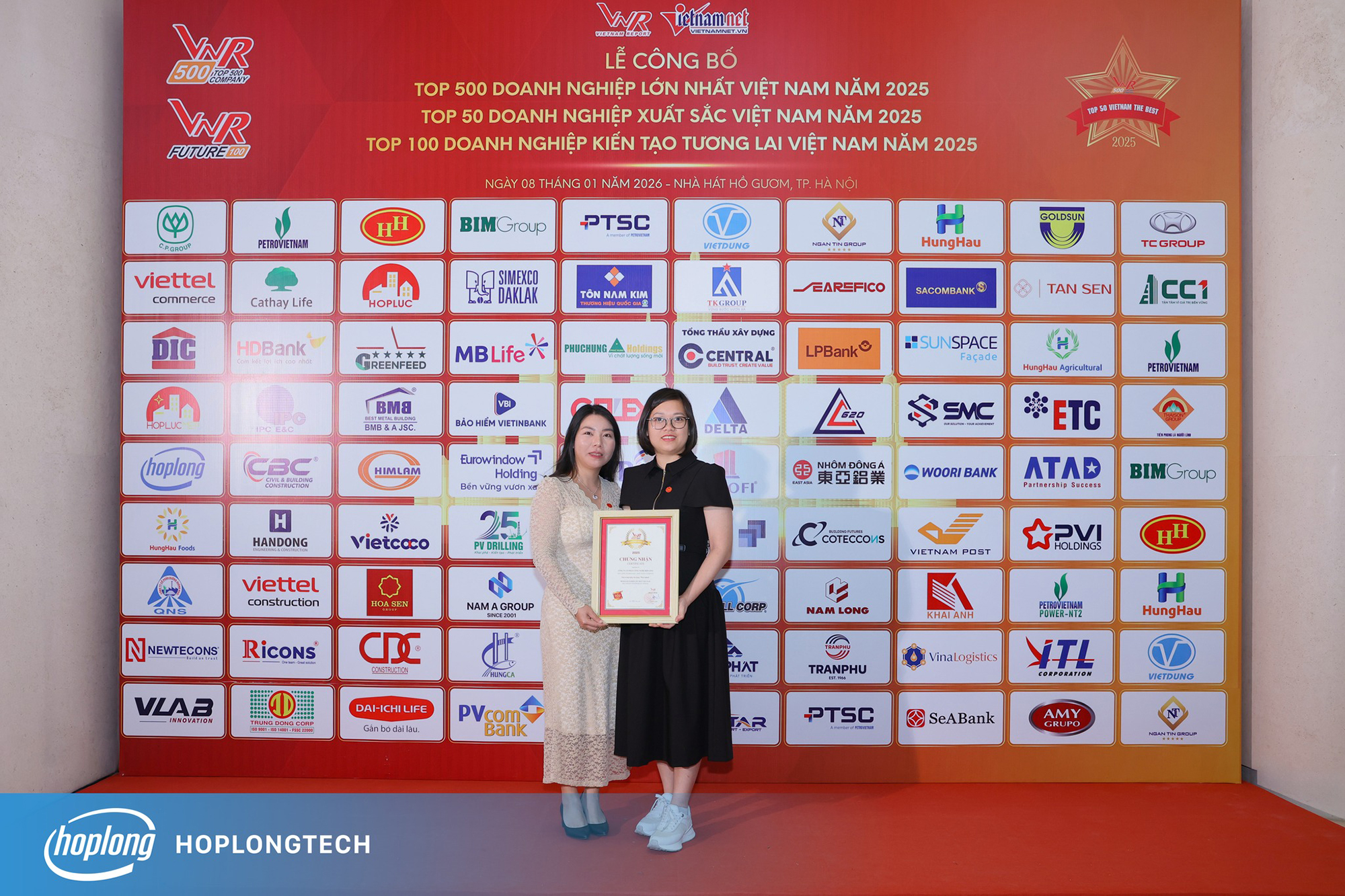 Hợp Long ghi dấu ấn tại VNR500 2025: Khẳng định nội lực và hành trình phát triển bền vững