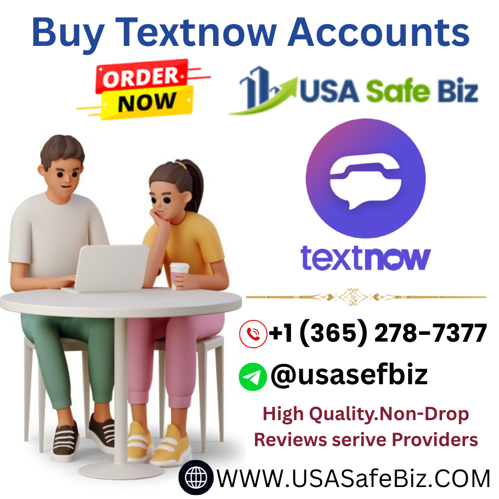 Buy Textnow Accounts - USA Safe Biz