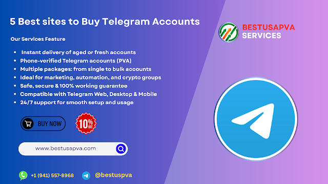 Top 7 Platforms to Buy Telegram Accounts — Verified &amp