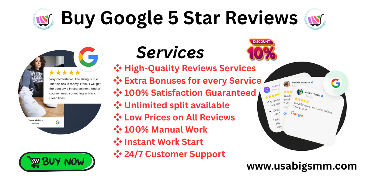 Buy Google 5 Star Reviews - Low Prices on All Reviews