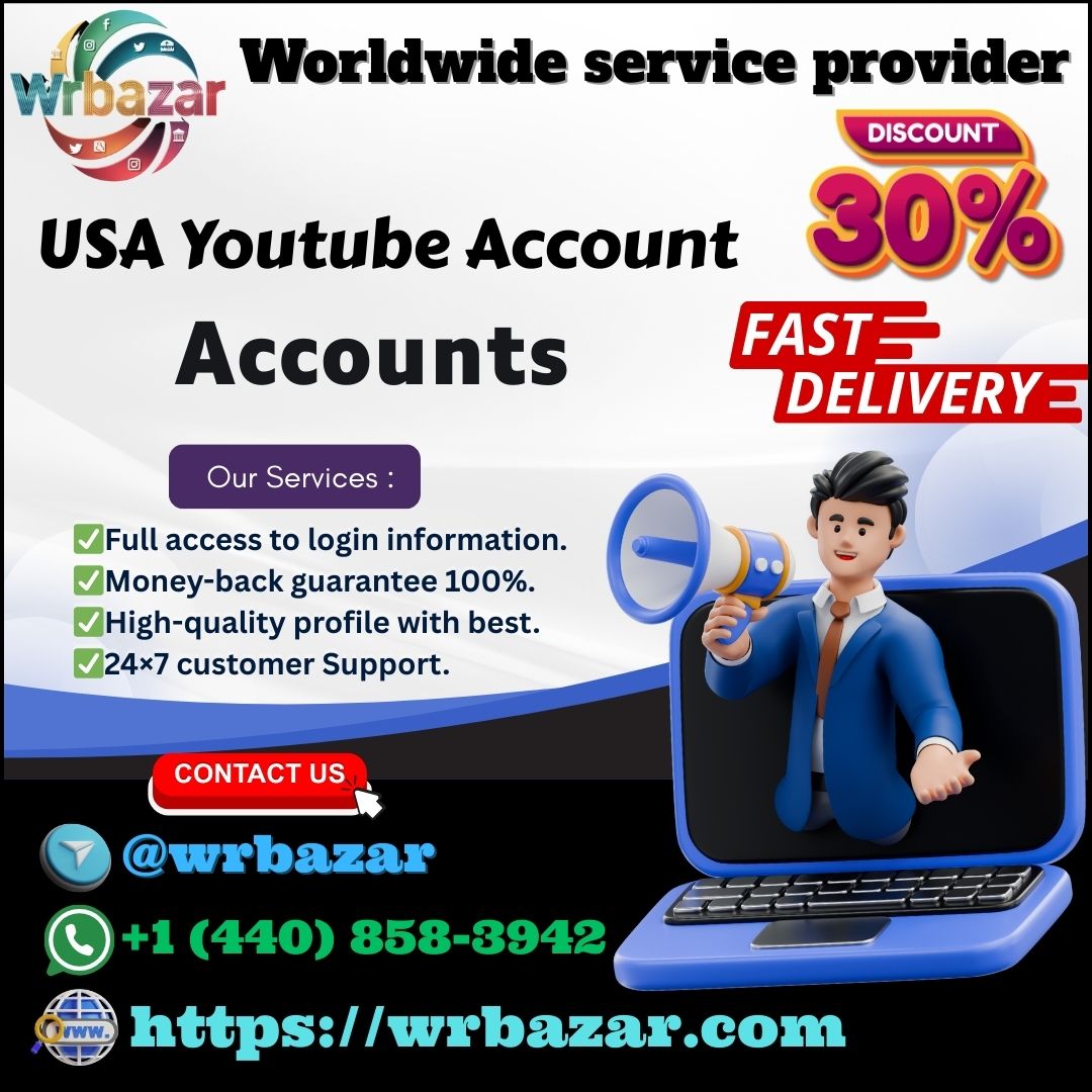 Youtube Account - 100% Best Site To wrbazar