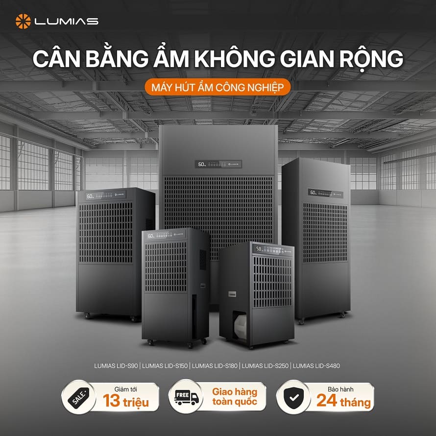 Kiểm soát ẩm trong in ấn hiệu quả bằng máy hút ẩm