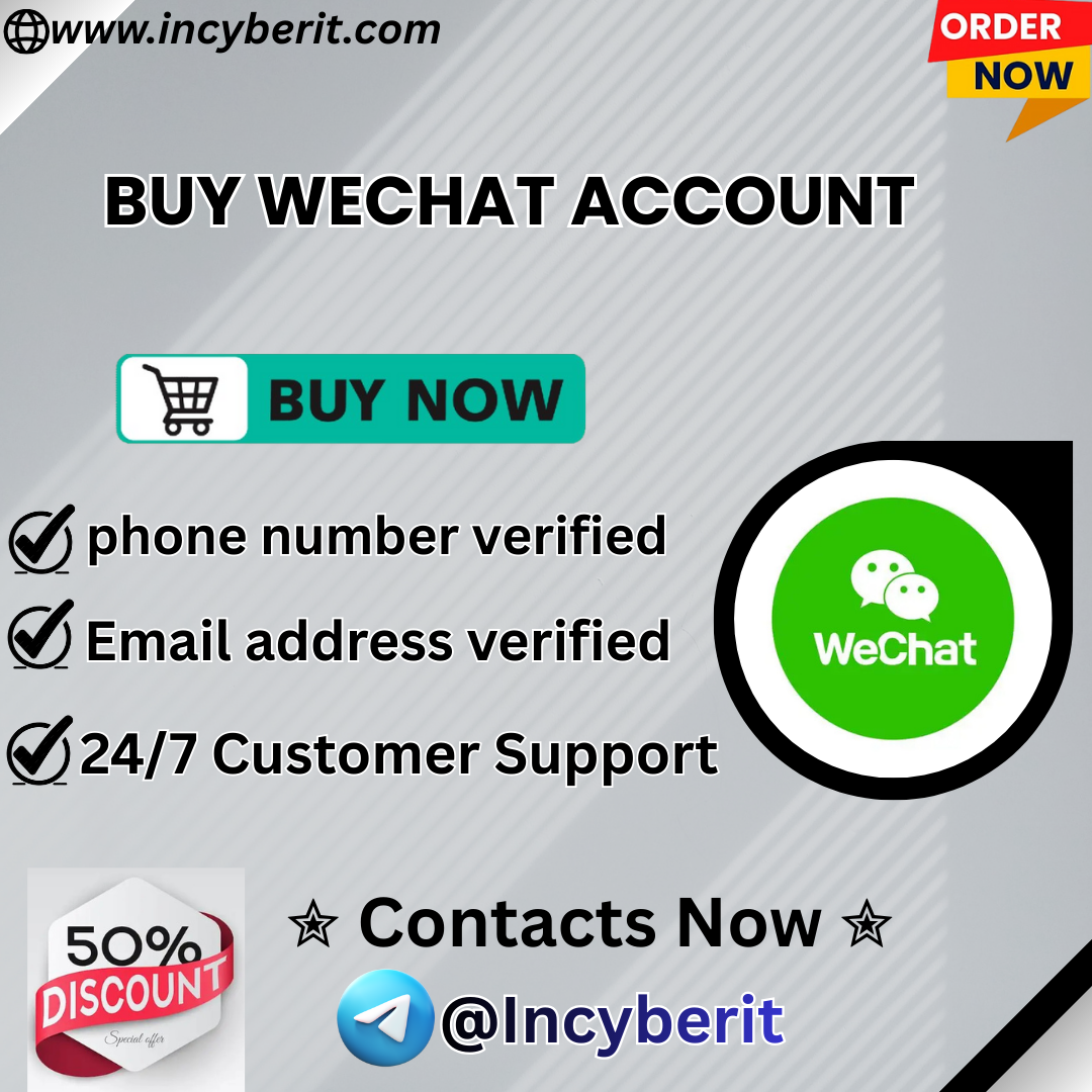 Buy WeChat Account | Safe & Instant Activation