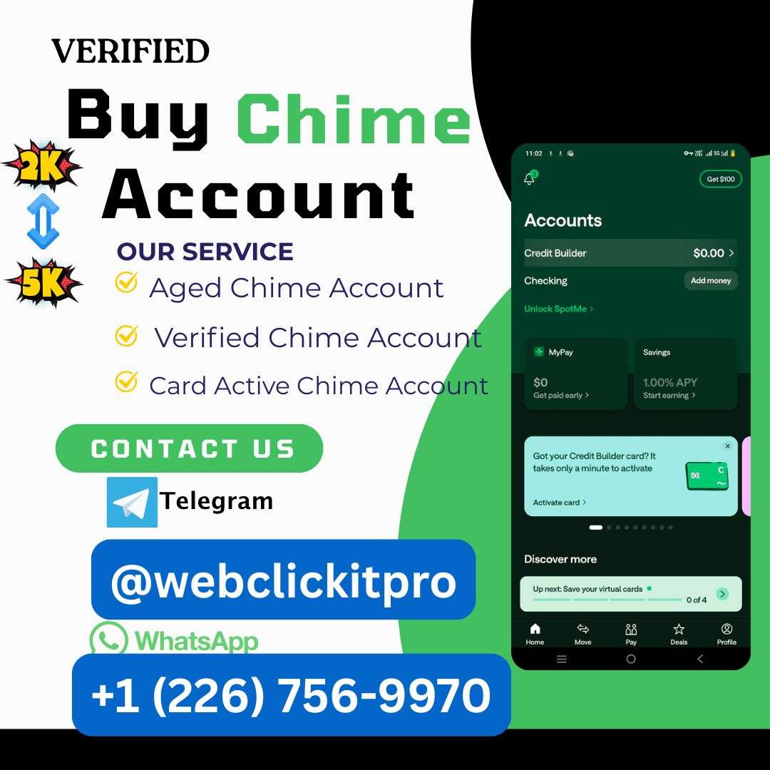 Buy Chime Account Verified