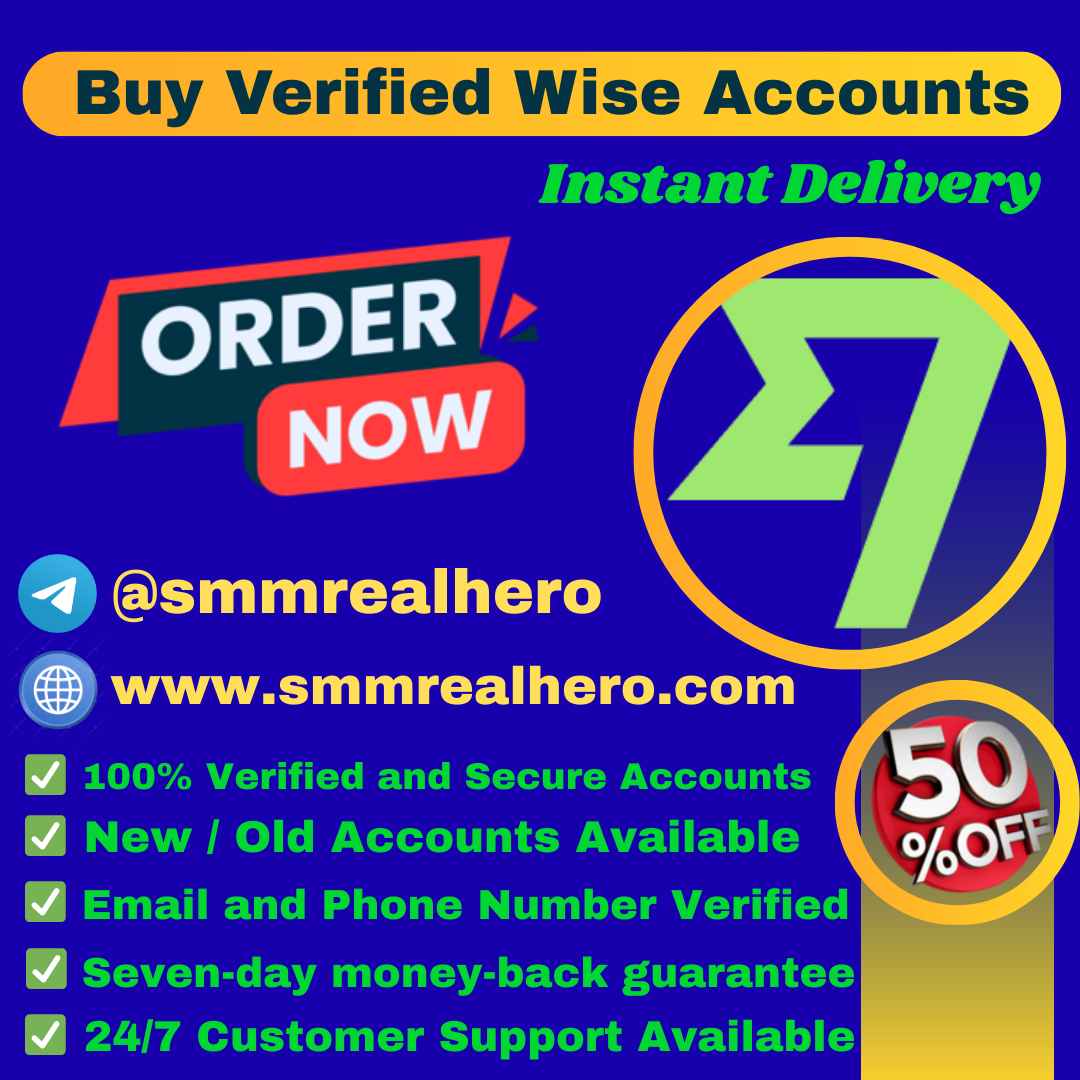 Buy Verified Wise Accounts – Fast and Safe payment system