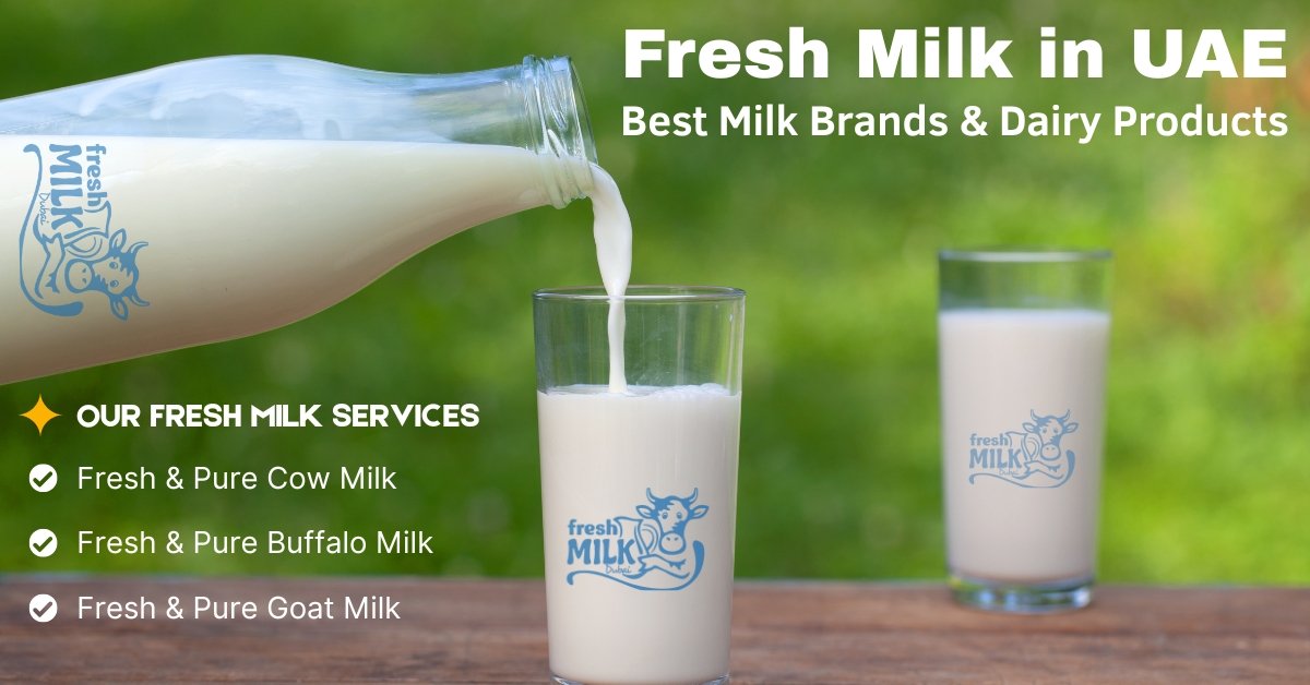 Fresh Milk in UAE: Best Milk Brands & Dairy Products