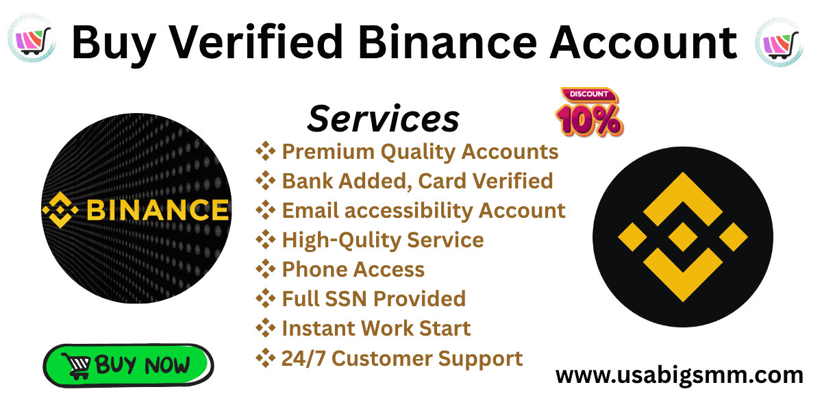 Buy Verified Binance Account - 100% KYC-verified account