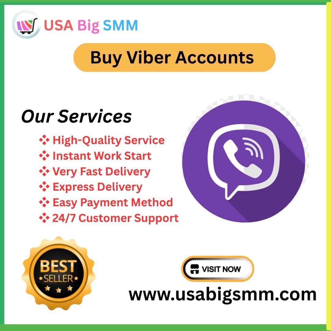 Buy Viber Accounts with a 100% Verified Guarantee