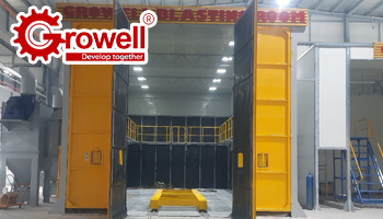 Ứng dụng buồng phun cát trong xử lý và làm sạch kim loại