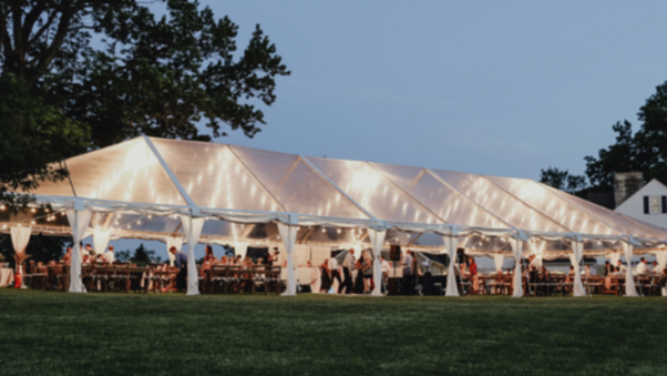 Best Tent Size for a Wedding for Different Guest Counts