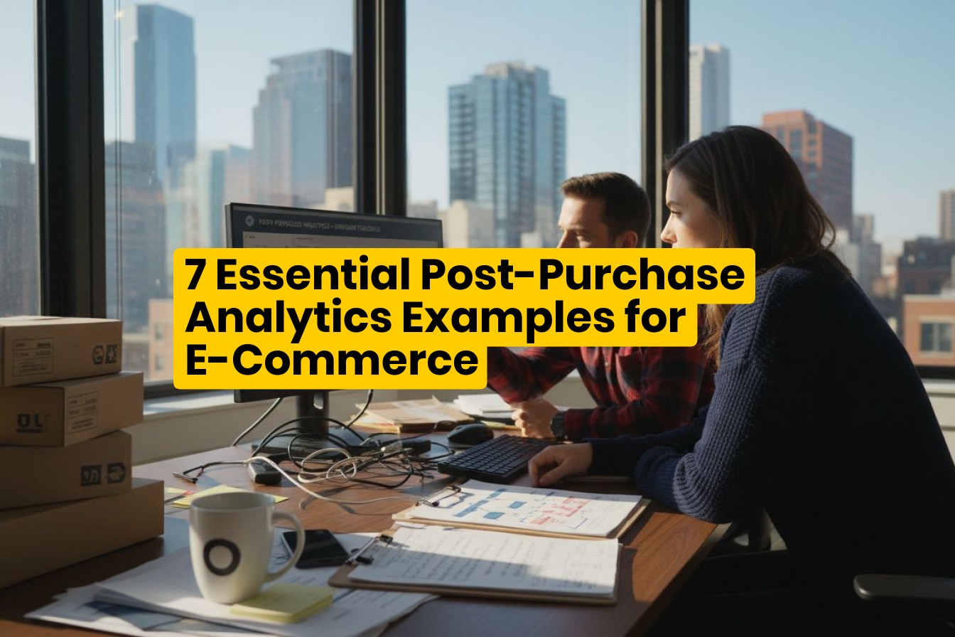 7 Essential Post-Purchase Analytics Examples for E-Commerce