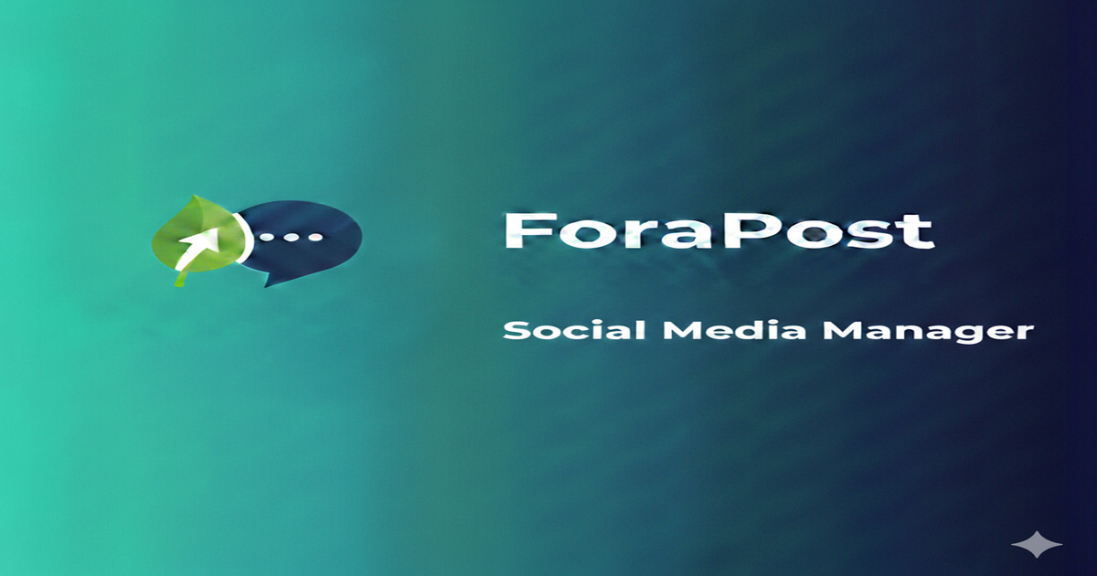 ForaPost - Your AI Social Media Manager